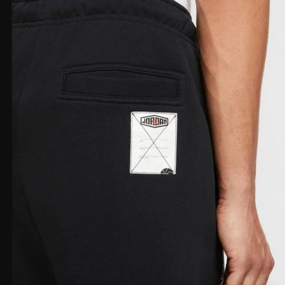 Air Jordan Jumpman Sport DNA Nike Men's Fleece Pants Jogger - Black - Picture 3 of 8